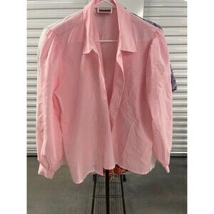 Vintage Pink Long-Sleeve Shirt – Cute and Cozy with Retro Charm, Vintage shirt